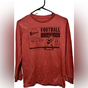 Old Navy Football Long Sleeve Tee Shirt